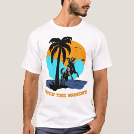 Camiseta Agilidad Vibraciones de Verano: Perro Saltando Pue
