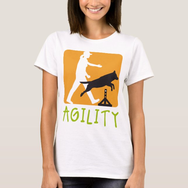 Camiseta Agility dog sport (Anverso)