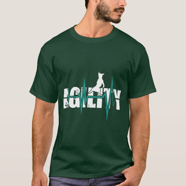 Camiseta Agility Dogs Agility boy (Anverso)