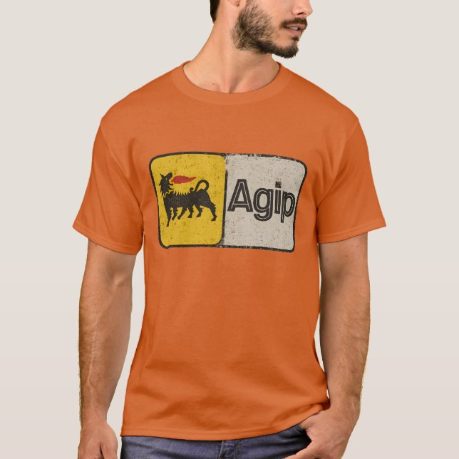 Camiseta Agip Vintage (Anverso)