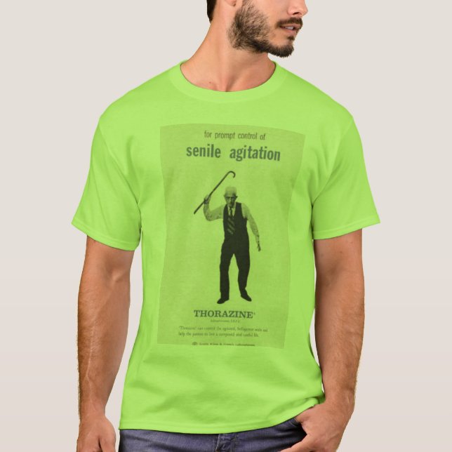 Camiseta Agitación senil (Anverso)