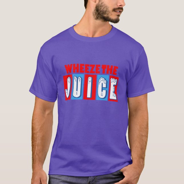 Camiseta Agitar al Jugo Divertido Encino Hombre (Anverso)