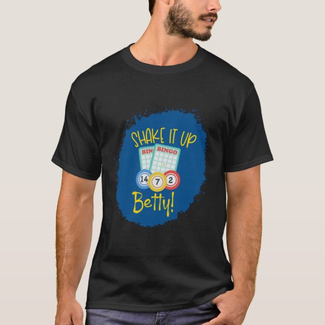 Camiseta Agitar el Bingo de crucero Betty (Anverso)