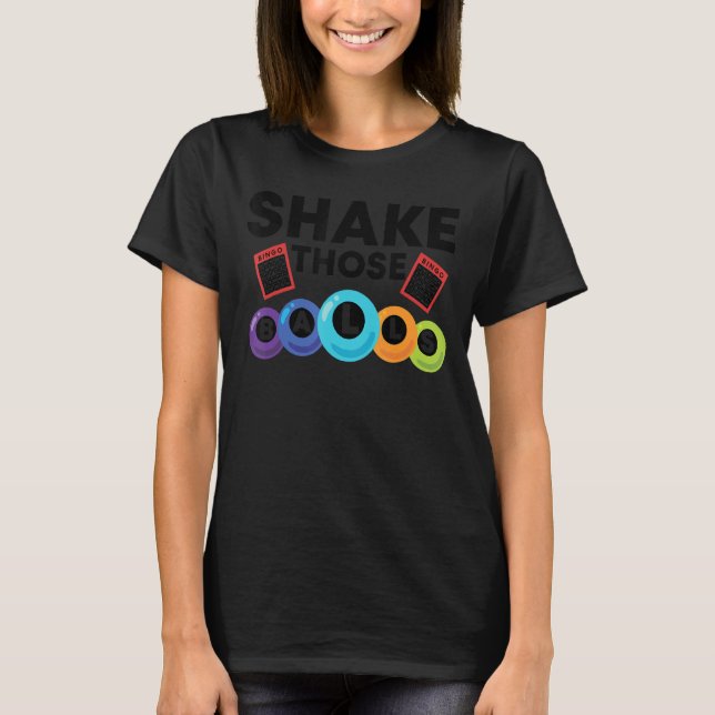 Camiseta Agitar esas bolas Bingo Funny Bingo 2 (Anverso)