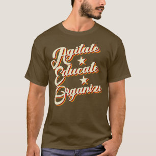 Camiseta Agitate educa organización de derechos civiles en