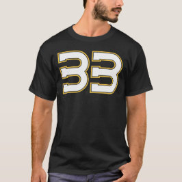 Camiseta aglomerante de banda 33