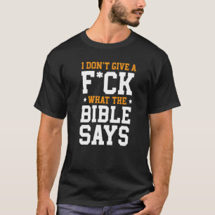 Camiseta Agnosticismo Ateísmo Anti Religión Diablo Agnóstic