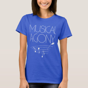 Camiseta Agonía musical