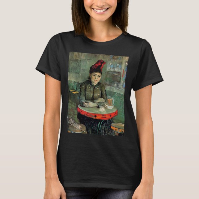 Camiseta Agostina Segatori, Cafe du Tambourin de Van Gogh (Anverso)