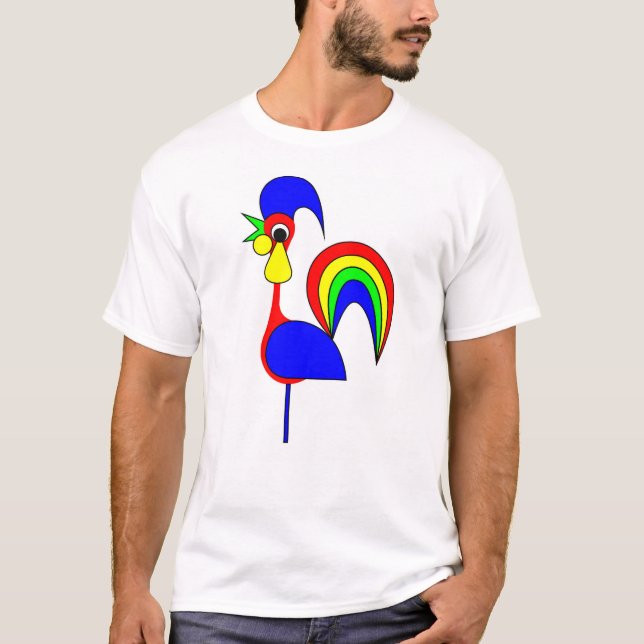 Camiseta Agosto Arcoiris (Anverso)