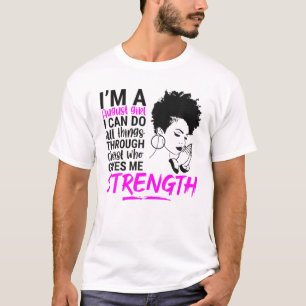 Camiseta Agosto Chica Cumpleaños Reina Cristo Jesús Fuerza