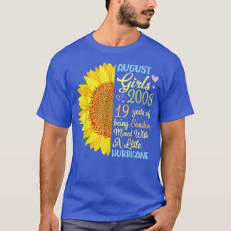 Camiseta Agosto Chicas 2003 19 Años De Ser Sunshine Mied 