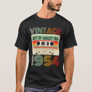 Camiseta Agosto De 1954 67º Nacimiento Retro Vintage 1954 N