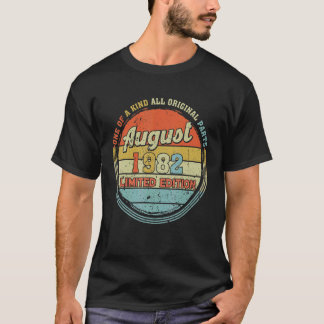 Camiseta Agosto de 1982, 40 años