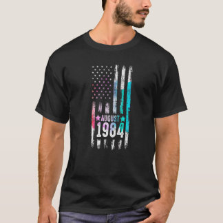 Camiseta Agosto de 1984: 38º cumpleaños
