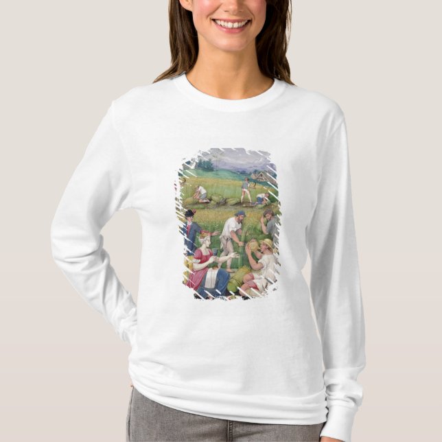Camiseta Agosto: La cosecha (Anverso)