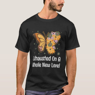 Camiseta Agotada a un nivel completamente nuevo Frases de m