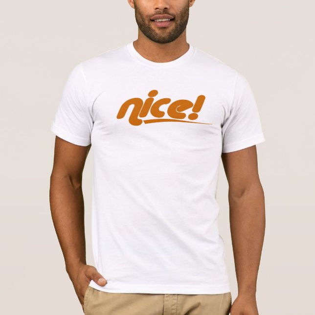 Camiseta ¡Agradable! (Anverso)