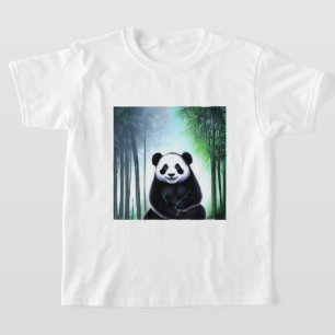 Camiseta Agradable, Cuidadoso Oso Panda