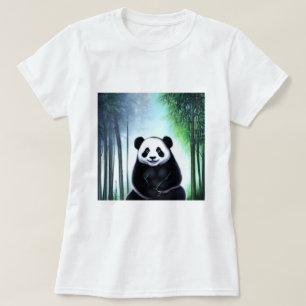 Camiseta Agradable, Cuidadoso Oso Panda
