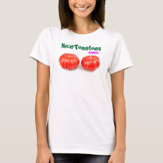 Camiseta agradable de los tomates para la