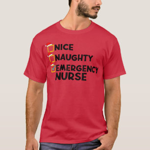 Camiseta Agradable enfermero de emergencia Navidades divert
