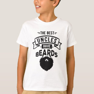 Camiseta Agradable los mejores tíos tienen impresión de l