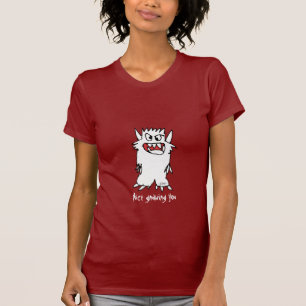 Camiseta Agradable royéndole - monstruos del dibujo animad