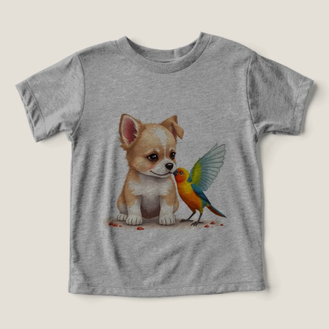 Camiseta agradable y cómoda para los niños (Diseño delantero )