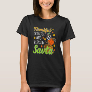 Camiseta Agradecidas Agradecidas Benditas Caídas de Otoño e