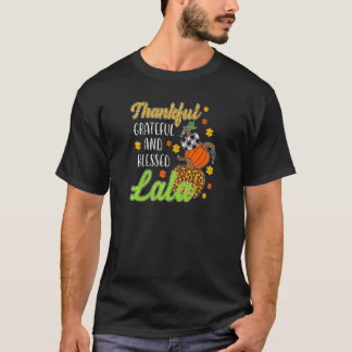 Camiseta Agradecidas Agradecidas Mujeres Bendecida Lala Oto
