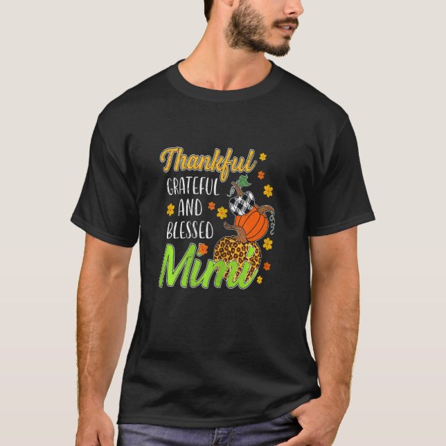 Camiseta Agradecidas Agradecidas Mujeres Bendecida Mimi Oto (Anverso)