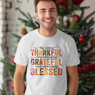 Camiseta Agradecido AgRADECIDO Bendito