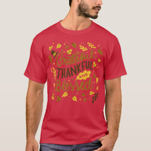 Camiseta Agradecido agradecimiento bendecido2