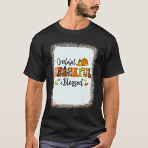 Camiseta Agradecido Agradecimiento Bendecido Gobble Turkey