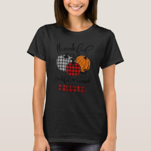 Camiseta Agradecido Alegre Blessn Autumn Fall