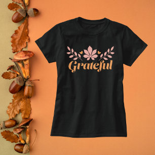 Camiseta Agradecido Día de Acción de Gracias