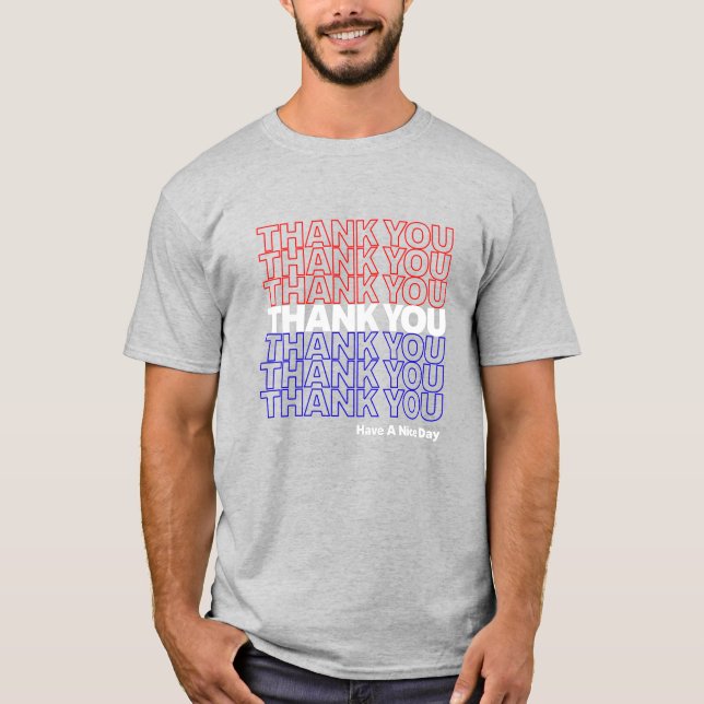 Camiseta Agradecido estadounidense (Anverso)