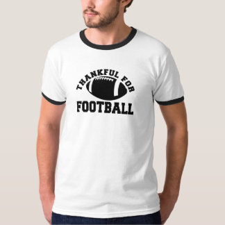 Camiseta Agradecido para la piel de cerdo del fútbol