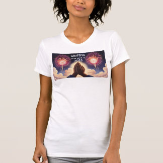 Camiseta "Agradecido por estar vivo en 2025" TShirt