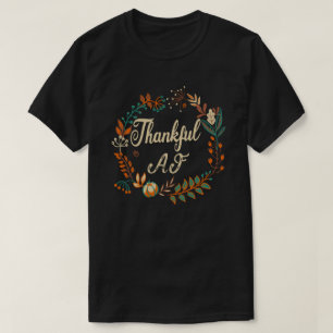 Camiseta Agradecido Trot Turco Regalo Gracioso Día de Acció