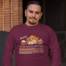 Camiseta Agradecido y agradecido diseño de Acción de Gracia