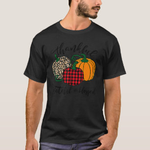 Camiseta Agradecidos Agradecimientos De La Calabaza De Pesc