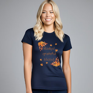 Camiseta Agradecidos Agradecimientos por las caídas de otoñ