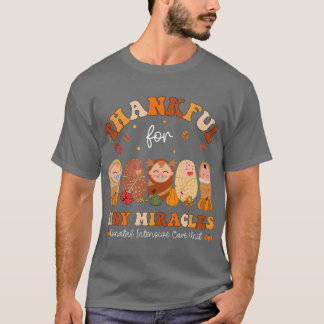 Camiseta Agradecidos por los pequeños milagros Acción de Gr
