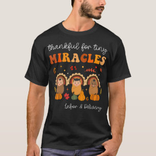 Camiseta Agradecidos Por Los Pequeños Milagros Labor Y Entr