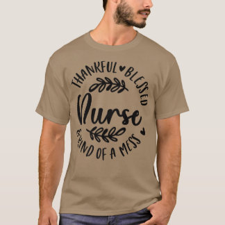 Camiseta Agradecidos Y Como Una Enfermera De Ajedrez Thanks