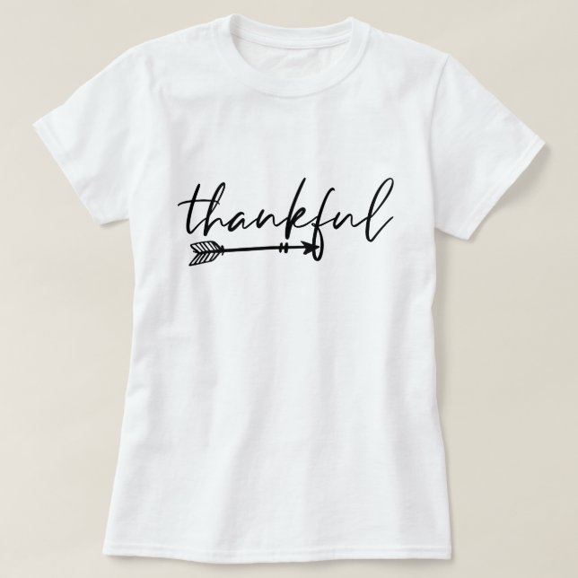 Camiseta Agradecimiento (Diseño del anverso)