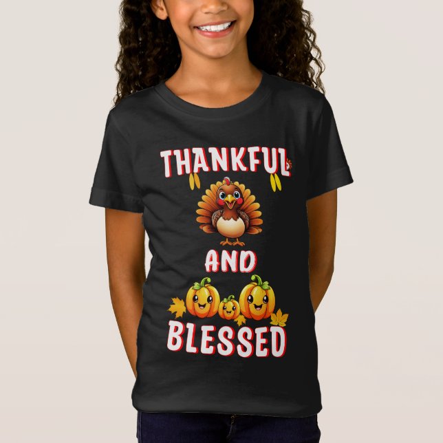 Camiseta Agradecimiento 23 de noviembre Día de Acción de Gr (Anverso)
