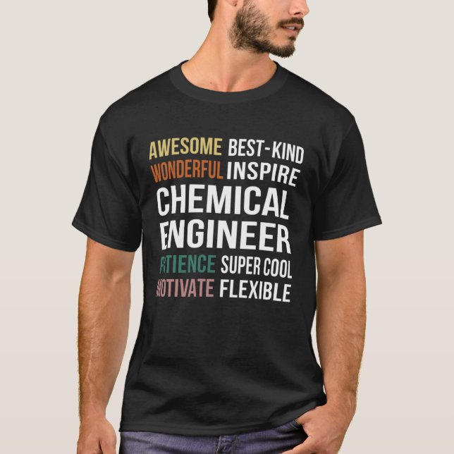 Camiseta Agradecimiento a Ingeniero Químico (Anverso)